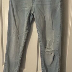 Kendall & Kylie Distressed Skinny Jeans Size 5/27
